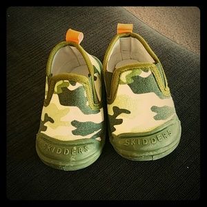 Boys Camo Skidders Shoes